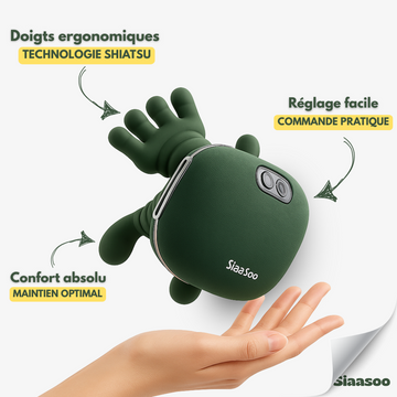 Masseur cervical & épaules chauffant – SiaaSoo®